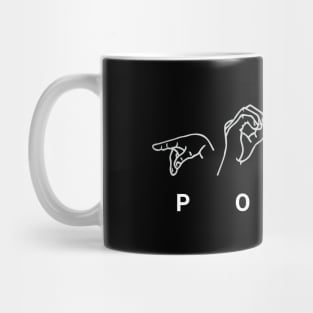 Deaf Poker Mug